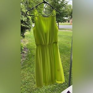 Jessica Simpson dress size 2. Color bright green. Wore only once